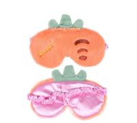 Abaodam Schlafmaske aus Plüsch Cartoon-schlafmaske Lichtundurchlässige Augenklappe Bezauberndes Design für Erholsamen Schlaf Angenehm Weich