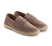 ABARCA Herren Espadrilles Casual Mokassins Sommer aus Leder und Jute Handwerk Schuhe