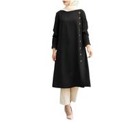 abaya damen große größen, Gebetskleidung Für Frauen -Abaya Damen Namaz Elbisesi Kadin Elegante Gebetskleid Arabische Jilbab Muslimische Kleider Modest Dress Islamische Muslim Maxikleid Kleidung