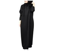 Abaya Muslim Damen Abaya Kleid Islamischer Naher Osten Dubai Türkei Maxi Abaya Kaftan Aus Dem Nahen Osten Muslimische Robe Islamische Kleidung Damen