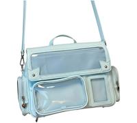 Abbdbd Japanischer Rucksack Kawaii Ita Bag Y2k Harajuku Crossbody Bag Lederschultertasche Anime Rucksack Für Damen