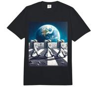 Abbey Road Crossing Moon Walk Beatles Astronauts Comfort Colors Adult Heavyweight T-Shirt