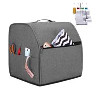 Abdeckung für Overlock-Maschine, Schutzkappe mit Seitentaschen | Overlock-Abdeckung für Wohnung, Schneiderei, Designer, Hobbyisten, Frauen