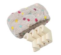 Abdeckung für Tufting, Rahmenabdeckung zum Aufhängen von Teppichen, Abdeckung für Flanell-Stickerei, Stickrahmen mit 4 Schaumstoff, Kollisionsschutz