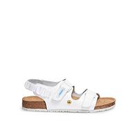 ABEBA 4090 NATURE ESD Sandalen, OB, A, FO, SRC, Weiß, Größe 41