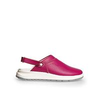 ABEBA 824018 - Unisex Schuhe - ACTIVE Clog SRC - Perforiertes Design - EU 38 - Fuchsia - Futtermaterial: Stoff - Mit Klettverschluss
