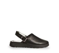 ABEBA 87030 - Unisex Schuhe - ACTIVE Clog SRC - Perforiertes Design - EU 37 - Schwarz - Futtermaterial: Stoff - Mit Schnallenverschluss