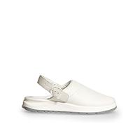 ABEBA 877021 - Unisex Schuhe - ACTIVE Clog SRC - Glattes Design - EU 43 - Weiß - Futtermaterial: Stoff - Mit Schnallenverschluss