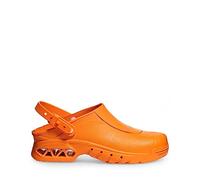 ABEBA 9630 AUTOKLAVIERBARE CLOGS Verstopfen, OB, A, E, SRC, Orange, Größe 38