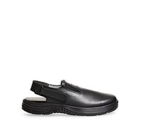 Abeba Clog 711135 - X-Light Glattleder schwarz