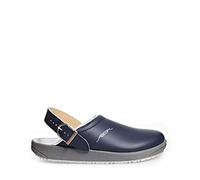 Abeba Clog 9250 - rubber Glattleder marine, zertifiziert, 44