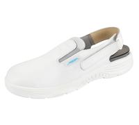 Abeba Clog ABEBA 711030, weiß, Stahlkappe weiß 45
