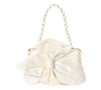 Abend-Clutch-Tasche für Damen, süße Schleifen, Clutches, Geldbörse, Handtasche, Handtasche, Handtasche, Handtasche, Handtasche, elegante Clutch für Hochzeit, Beige, Mass Beauty