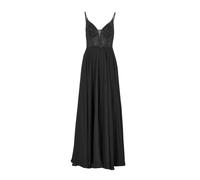 Abendkleid aus Materialmix 38