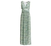 SWING - Abendkleid aus Plissee Jersey mit Cut-Outs pistachio green/multi, 4OS