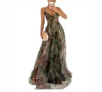Abendkleid Damen Lang Schulterfrei Cocktailkleid A Linie Tüll Abendkleider Elegant Für Hochzeit Maxi Ballkleid Festliche Abschlusskleid Mit Schlitz Abiballkleider Frauen Kleid Hochzeitsgast