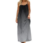 Abendkleid Lagenlook Sommerkleid Jerseykleid Boho Schlichte 60 Petrol Brautgeschäft Leo Über Sommerhochzeit Luftig Überrock Zweiter Champagner Marktkirche Abiball Ärmelloses Enganliegendes Fein