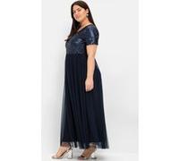 Abendkleid marine 58