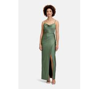Abendkleid VERA MONT "Damen figurbetont", Damen, Gr. 42, Normalgrößen, grün (light aventurine), Satin, Obermaterial: 81% Polyamid, 19% Elasthan. Besatz: 100% Polyamid. Futter: 100% Polyester, figurbet