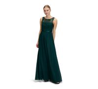 Vera Mont Damen Cocktailkleid mit Spitze Mystic Emerald,34
