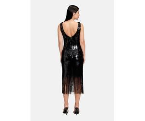 Abendkleid VERA MONT "Damen mit U-Boot-Ausschnitt", Damen, Gr. 40, Normalgrößen, schwarz, Mesh, Obermaterial: 95% Polyester, 5% Elasthan. Futter: 100% Polyester, eng lang, U-Boot-Ausschnitt, Kleider A