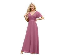 Abendkleider Damen Ballkleider Lang Weihnachtskleid Silvester Outfit Abendkleide Maxikleid Festliche Kleider Hochzeitskleid Cocktailkleid Festliches Samtkleid Konfirmationskleider a Linie