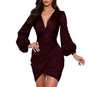 Abendkleider Damen Silvester Outfit Hochzeitskleid Festliches Ballkleider Lang Cocktailkleid Maxikleid Tanzkleid Samtkleid Konfirmationskleider Weihnachtskleid Abendkleide Abschlusskleid