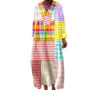 Abendkleider Elegant, Glitzer Kleid Damen, Strandkleid Lang Maxikleider V Ausschnitt Sommerkleider Leicht Und Luftig Boho Kleid Elegante Midikleid Freizeitkleid, Black Friday Angebote 2025 Ab Wann