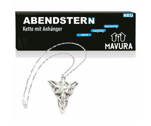 Abendstern Kette aus Tombak Herr der Ringe Hobbit Arweb Replik Schmuckstück
