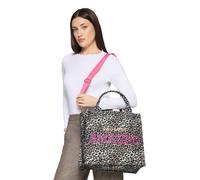 Abendtasche CARTOON "Damen im Leo-Look", Damen, Gr. ACC, schwarz, beige, Baumwolle, Taschen Abendtasche (18721068-0) schwarz, beige