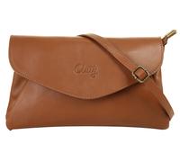 Cluty Abendtasche Damen cognac, ONE SIZE