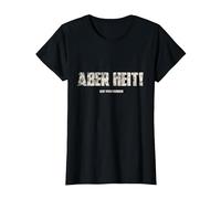 Aber Heit! Vogtländisch - Original Vogtland T-Shirt, Damen, Schwarz, XS