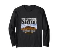 Aberglaube Mountain, Arizona Langarmshirt