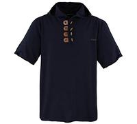 àœbergrößen Herren Kapuzen T-Shirt LV-609, Schwarz, 5XL