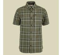 Abisko Hike Shirt SS Men mehrfarbig grün M - Farbe laurel green-chalk white