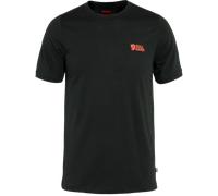 Fjällräven Herren Abisko Wool Logo SS T-Shirt, Black, XXL