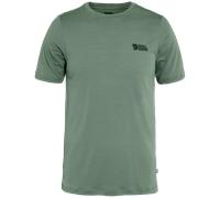 Abisko Wool Logo SS M 614 patina green L 614 patina green