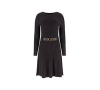 Guess Langärmliges Hana Kleid mit Gürtel für Damen, Braun (Bark Brown), M