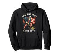 Ablehnung der Kings Since 1776, Sam Uncle USA Flagge 4. Juli Pullover Hoodie