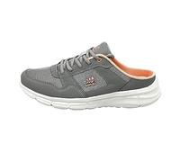Ablovo® Damen Herren Pantoletten Sandalette Slipper Sabots Sneaker Freizeit (Hellgrau-Pink, EU Schuhgrößensystem, Erwachsene, Damen, Numerisch, M, 38)