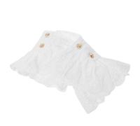 Abnehmbare Spitzen Ärmelmanschetten Weiß für Damen, Polyester | Hemden und Blusen, Formelle Anlässe und Alltag, Florales Design mit Feiner Spitze