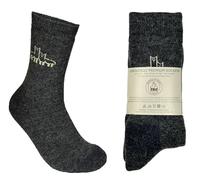 Abolengo de Alpaca Feinste Alpakasocken mit 80% Baby Alpaka, besonders weich und warm, anthrazit, 35-38