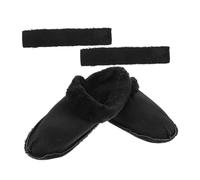 ABOOFAN 1 Paar Flauschige Winter Hausschuhe Einlegesohlen Abnehmbar und Waschbar für Verschiedene Schuhgrößen aus Dickem Plüsch Baumwollmaterial für Kalte und Täglichen Gebrauch