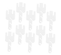 ABOOFAN 10 Stück Spannadapter für Addi Strickmaschinen Abnehmbarer Garnspanner aus Langlebigem Material Kompatibel mit King Express Garnmanagement Zubehör für Präzises Stricken