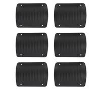 ABOOFAN Eckenschützer mit Einfachem Schutz und Schneller Befestigung aus Kunststoff 6 Stück in Schwarz für Rollkoffer und Gepäck für Reisetaschen