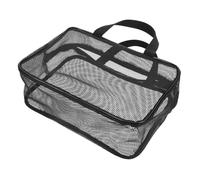 ABOOFAN Netzduschtasche für Reisen Camping und Fitnessstudio Leicht und Tragbar mit Mesh Optimalen Wasserfluss Vielseitig Einsetzbar als Badezimmer-Organizer oder Sportbeutel