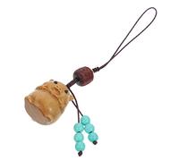 ABOOFAN Schwein Schlüsselanhänger Aus Holz Dekorativer Taschenanhänger Hängendes Ornament Im Chinesischen Stil Retro-taschenzubehör Tragbarer Schlüsselanhänger Für Handtaschen Und Rucksäck