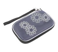 ABOOFAN Tragbare Festplattentasche für 2,5 Zoll Mobile Festplatten mit Stoß und Kratzfestem Vliesmaterial und Integriertem Netzfach für Rucksack und Koffer