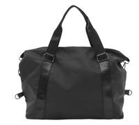 ABOOFAN Wasserdichte Multifunktionale Sporttasche mit Verstellbarem Schultergurt Geräumig für Kurzreisen Yoga und Fitness Leichter Trainings Reisetasche für Damen und Herren Schwarz