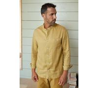 About Companions Hemd NATHAN mit Stehkragen aus 100% Naturleinen Gold (golden pure linen) S